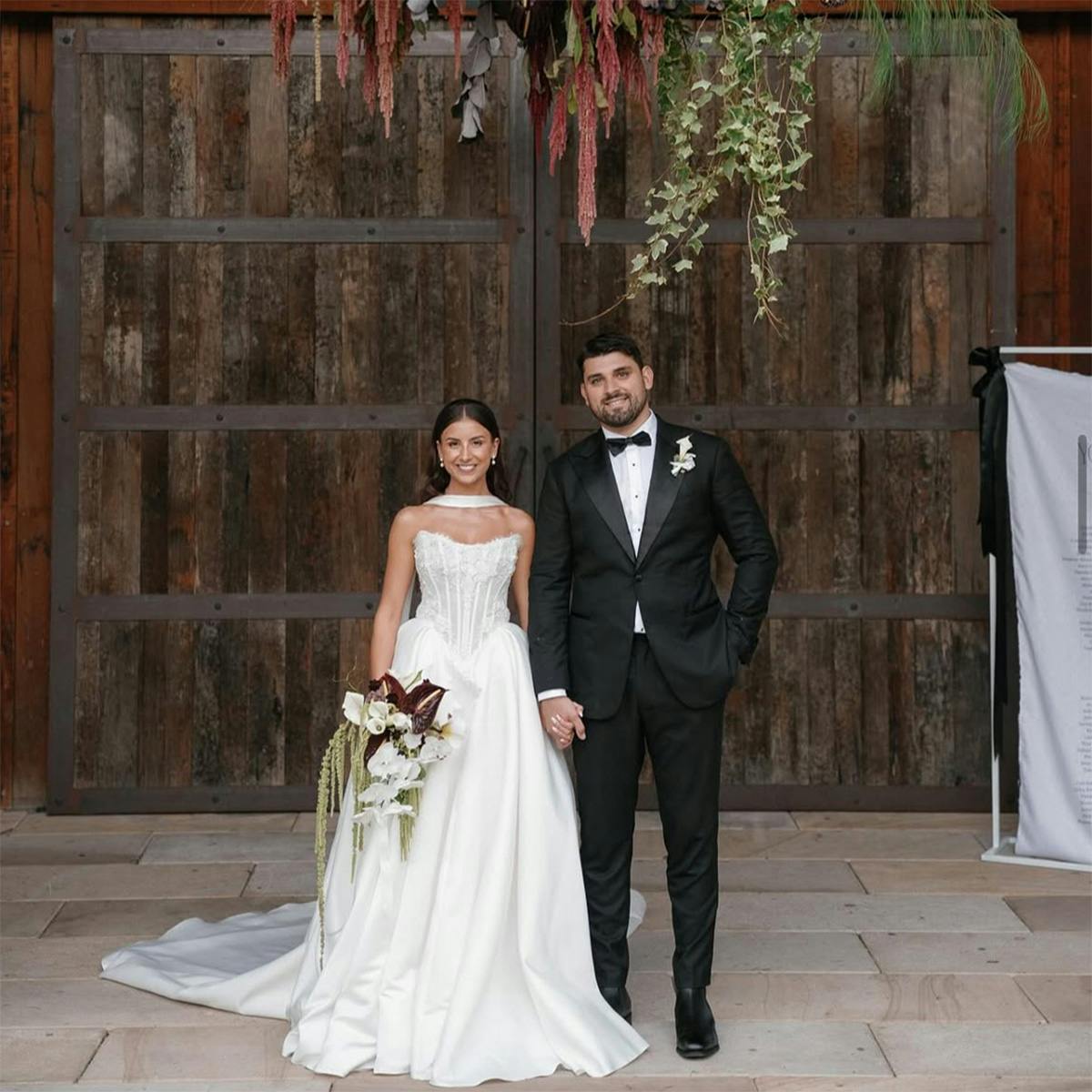 Wedding celebration in InStitchu custom suit